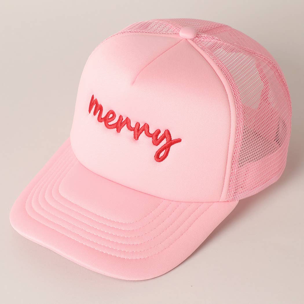 Merry Trucker Hat