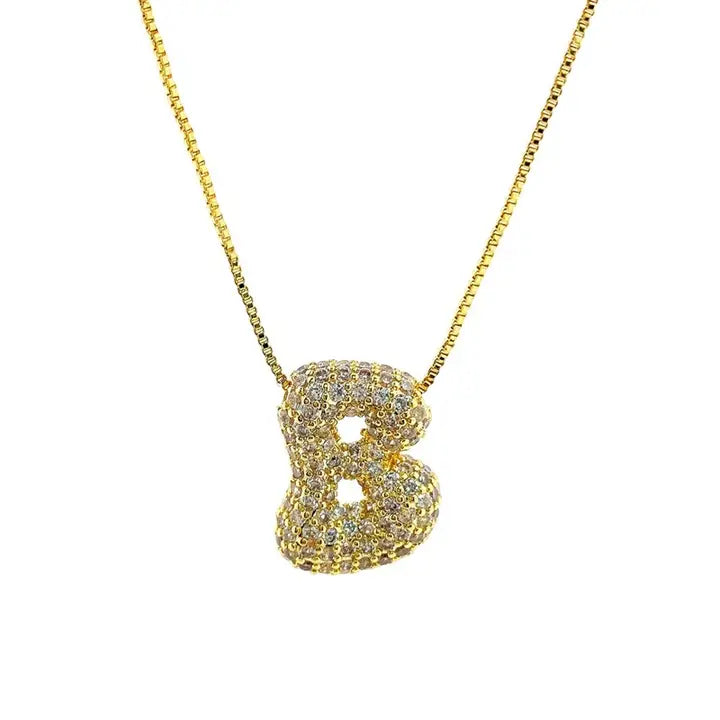 PRE-ORDER: Waterdrop Bubble 18K Gold Necklace
