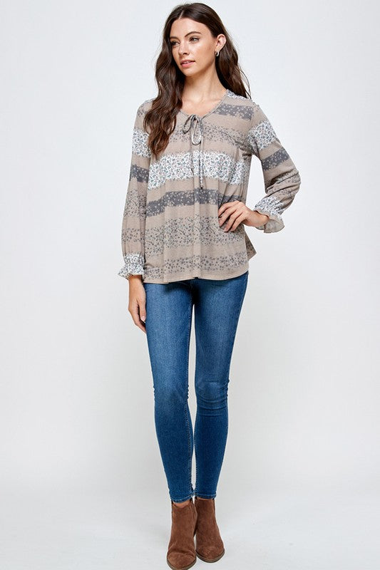 Here for the Frills Top - 2 Colors