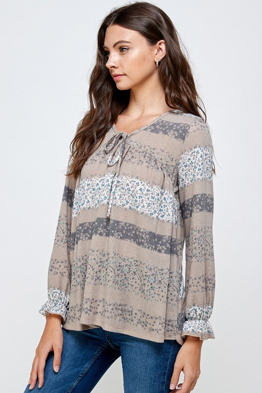 Here for the Frills Top - 2 Colors