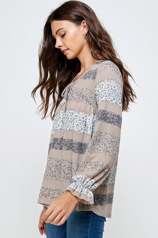 Here for the Frills Top - 2 Colors