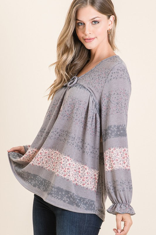 Here for the Frills Top - 2 Colors