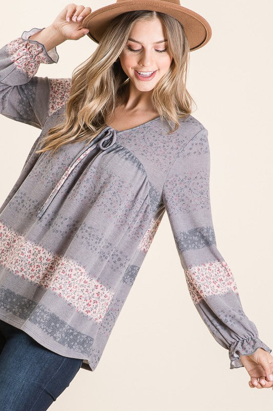 Here for the Frills Top - 2 Colors