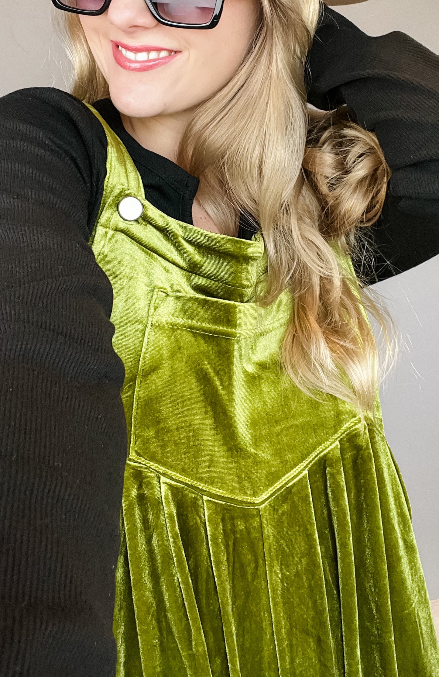Olive Statement Overalls