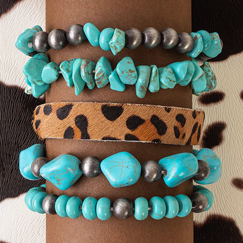 Turquoise Bracelet Set