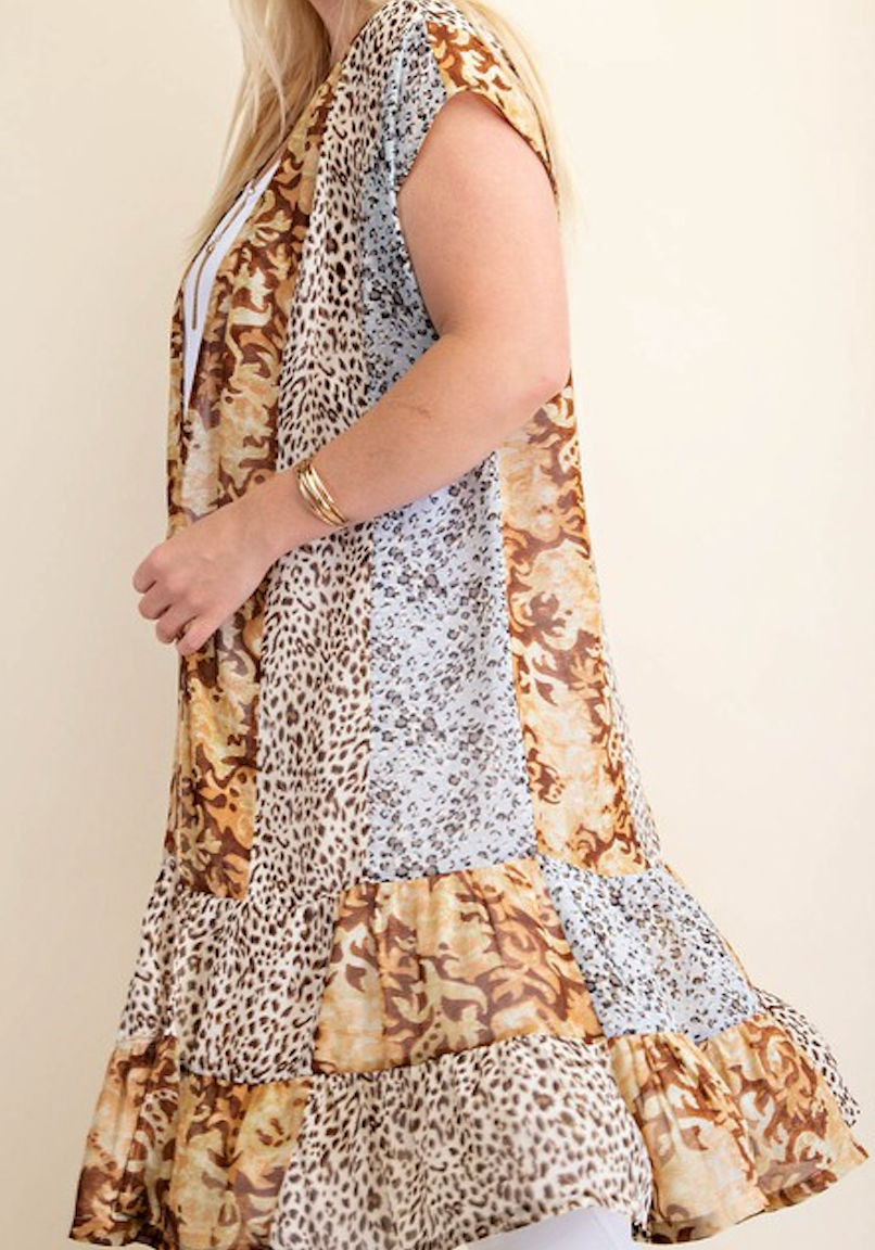 Mix and Match Plus Size Kimono