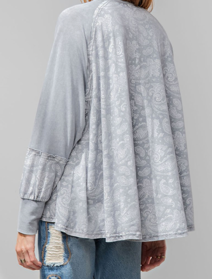 Perfectly Paisley Day Top