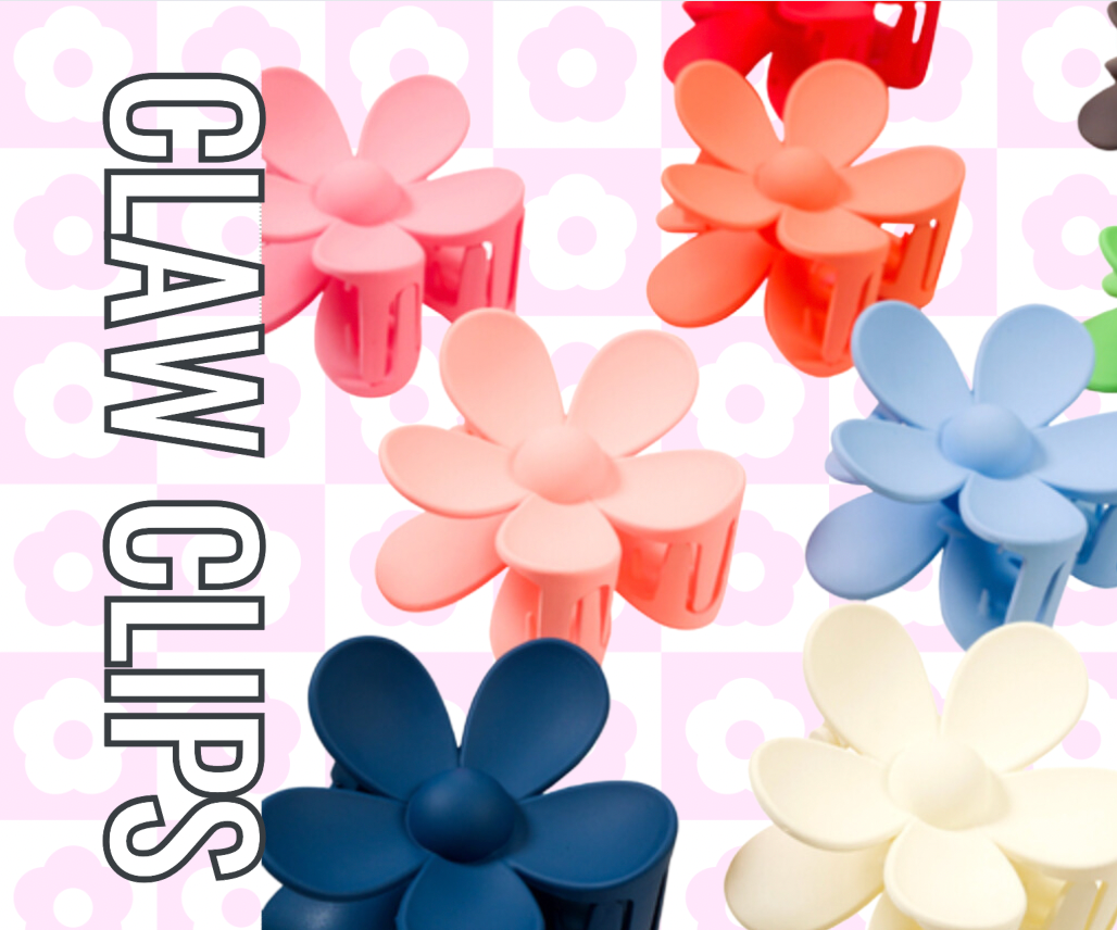 Daisy Claw Clips