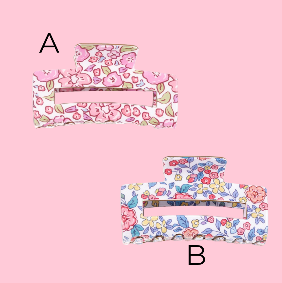 Floral Hair Clip