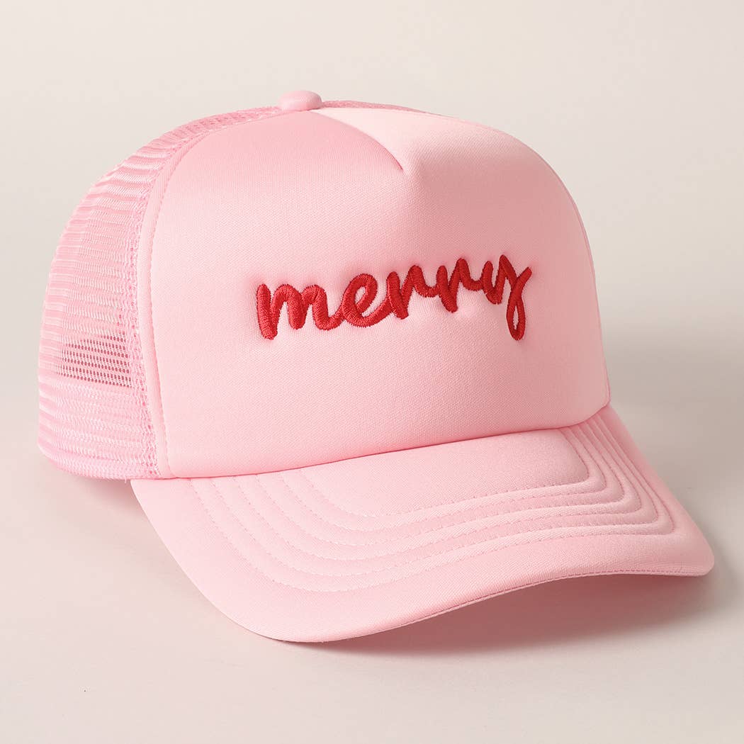 Merry Trucker Hat