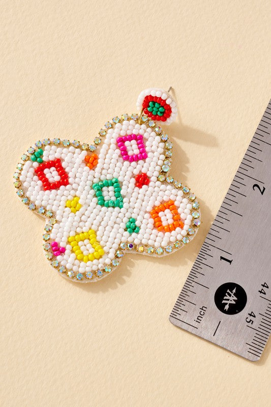 Love Luxury Seed Bead Earrings