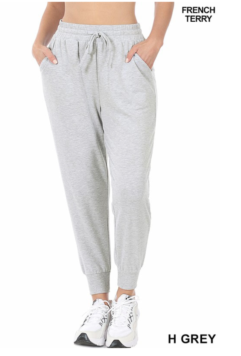 French Terry Joggers