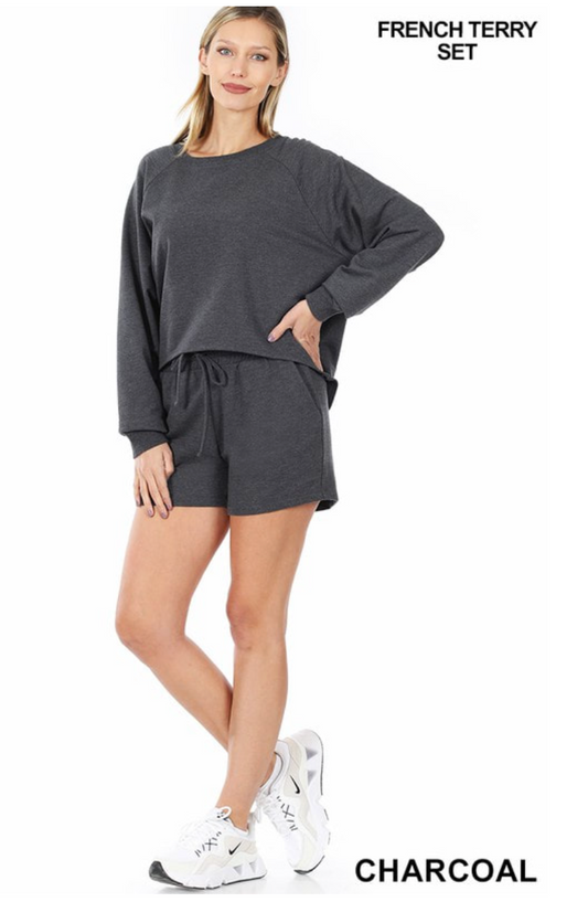 Lets Stay In Loungewear Set