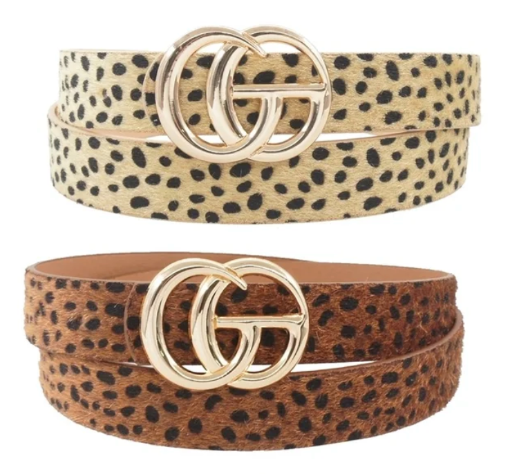 Dotted Texture Belt