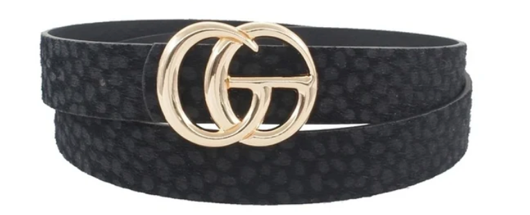 Dotted Texture Belt