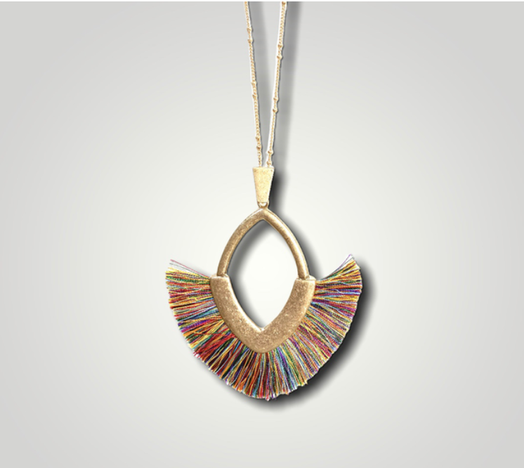 Tassel Necklace - 2 Colors