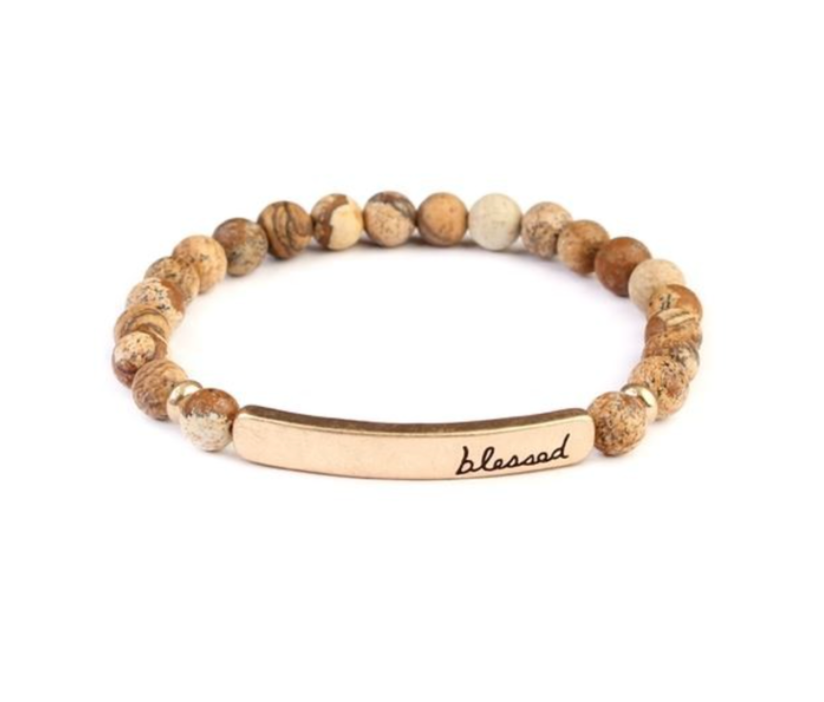 Blessed Beaded Bracelet - 4 Colors