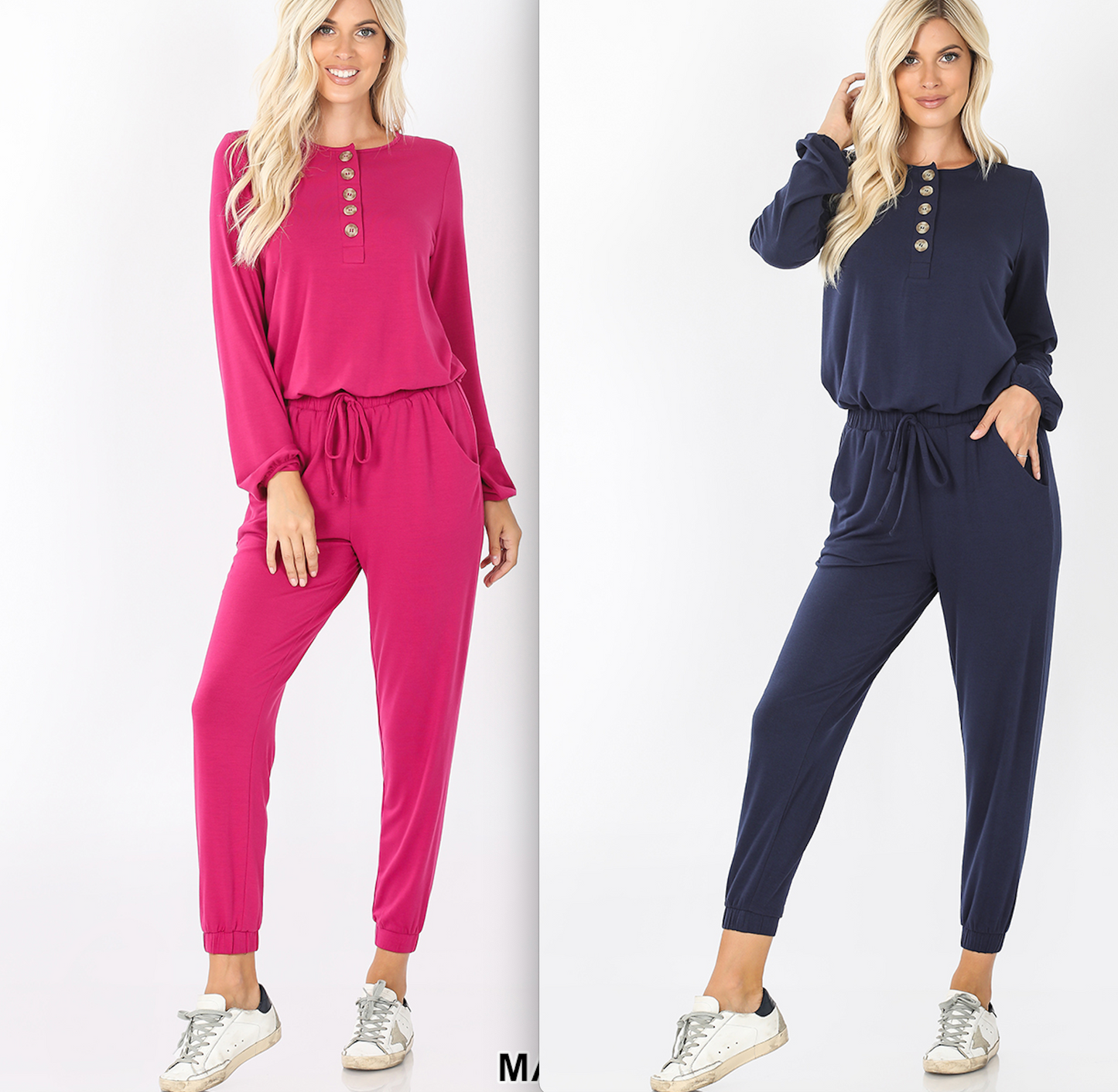 Super Soft Long Sleeve Jumpsuit