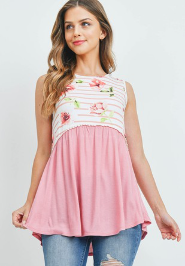 Floral Fever Tank