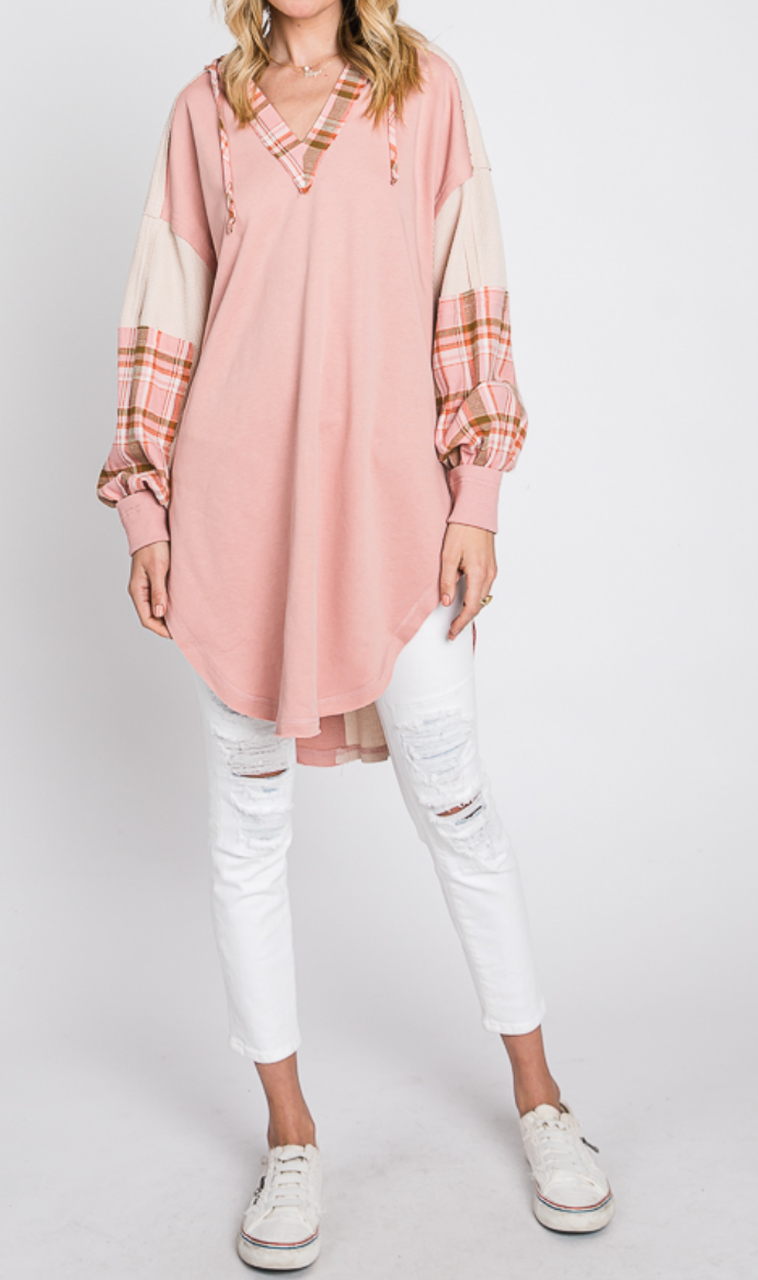 Cute and Cozy Blush Sweatshirt