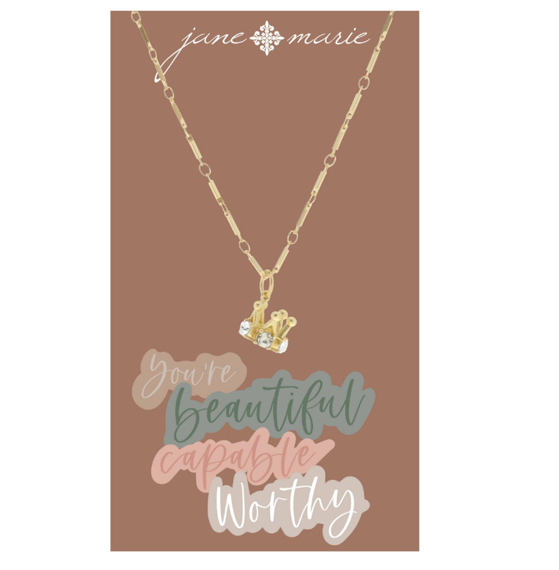 Worthy Crown Necklace