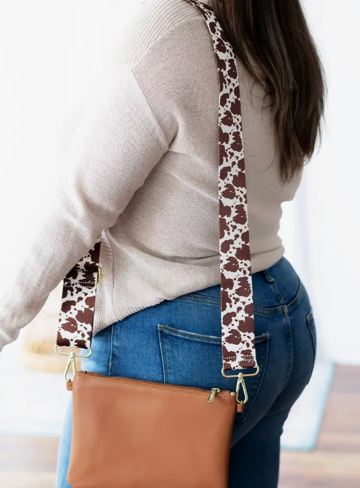 Cow Crossbody Bag Strap
