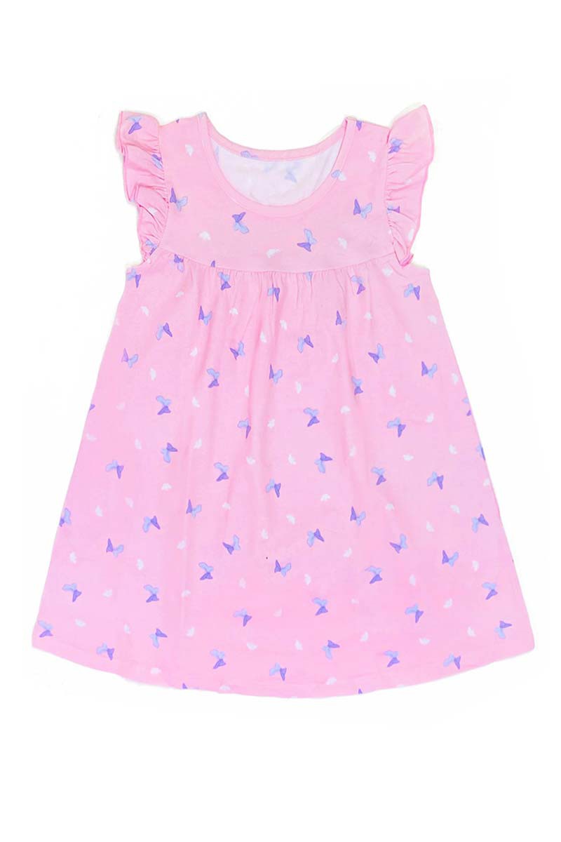 Pink Butterfly Dress