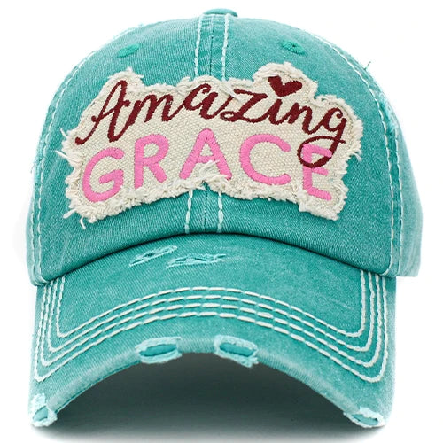 Amazing Grace - Turq. Hat