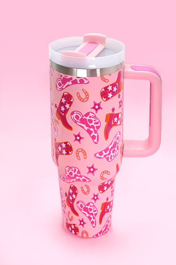 Western Pink Tumbler