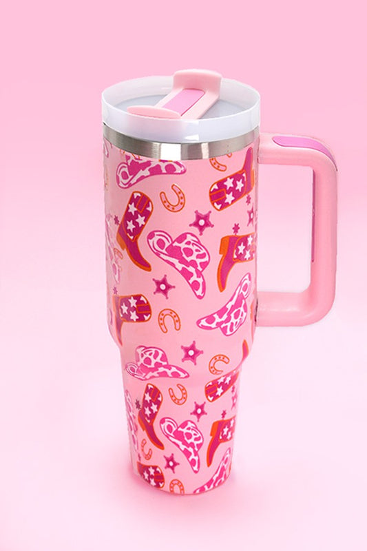 Western Pink Tumbler