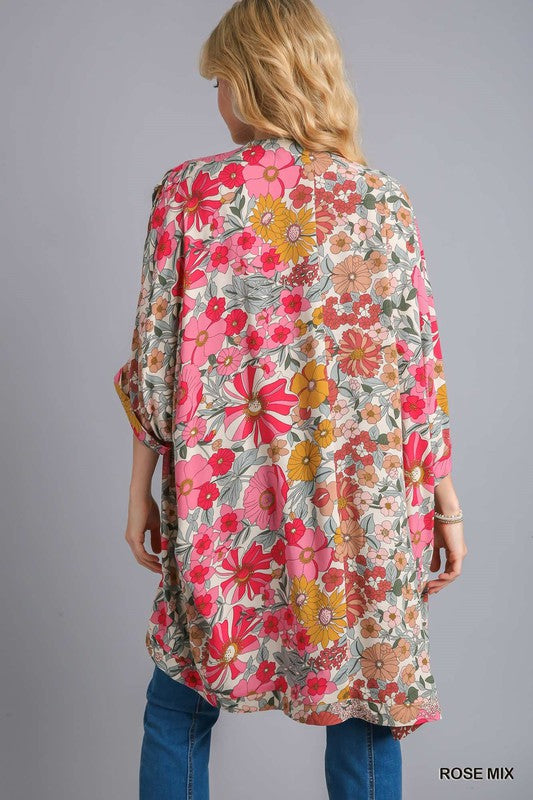 Lovely Day Floral Kimono