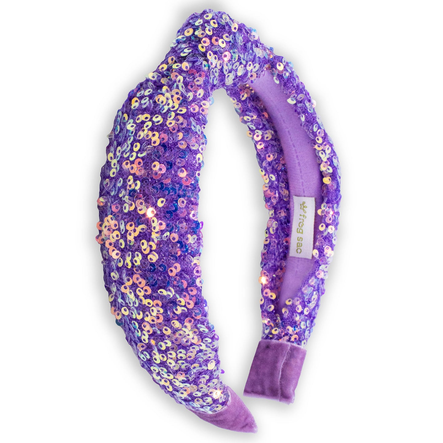 Kids Knot Headband - Rainbow Sequin Knotted Hair Accessories