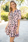 Cheetah Babydoll Dress