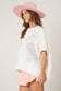 Sequin Cheetahs Oversize Top