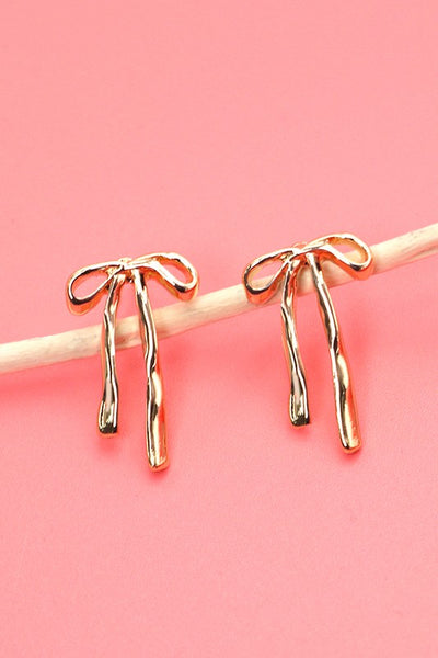 Dainty Bow Earrings