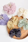 Organza Sheer Bow Claw Clip