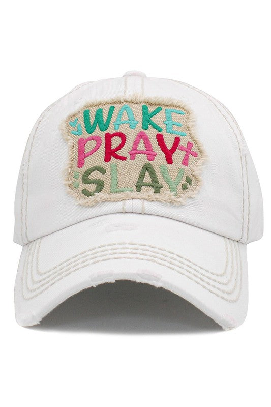 Wake Pray Slay Hat