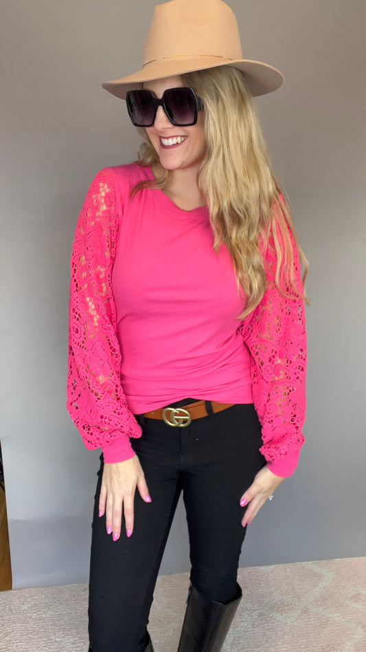 Laced & Lovely Top