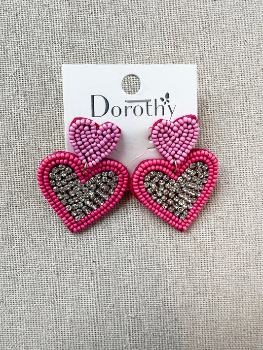 So in Love Seed Bead Earrings