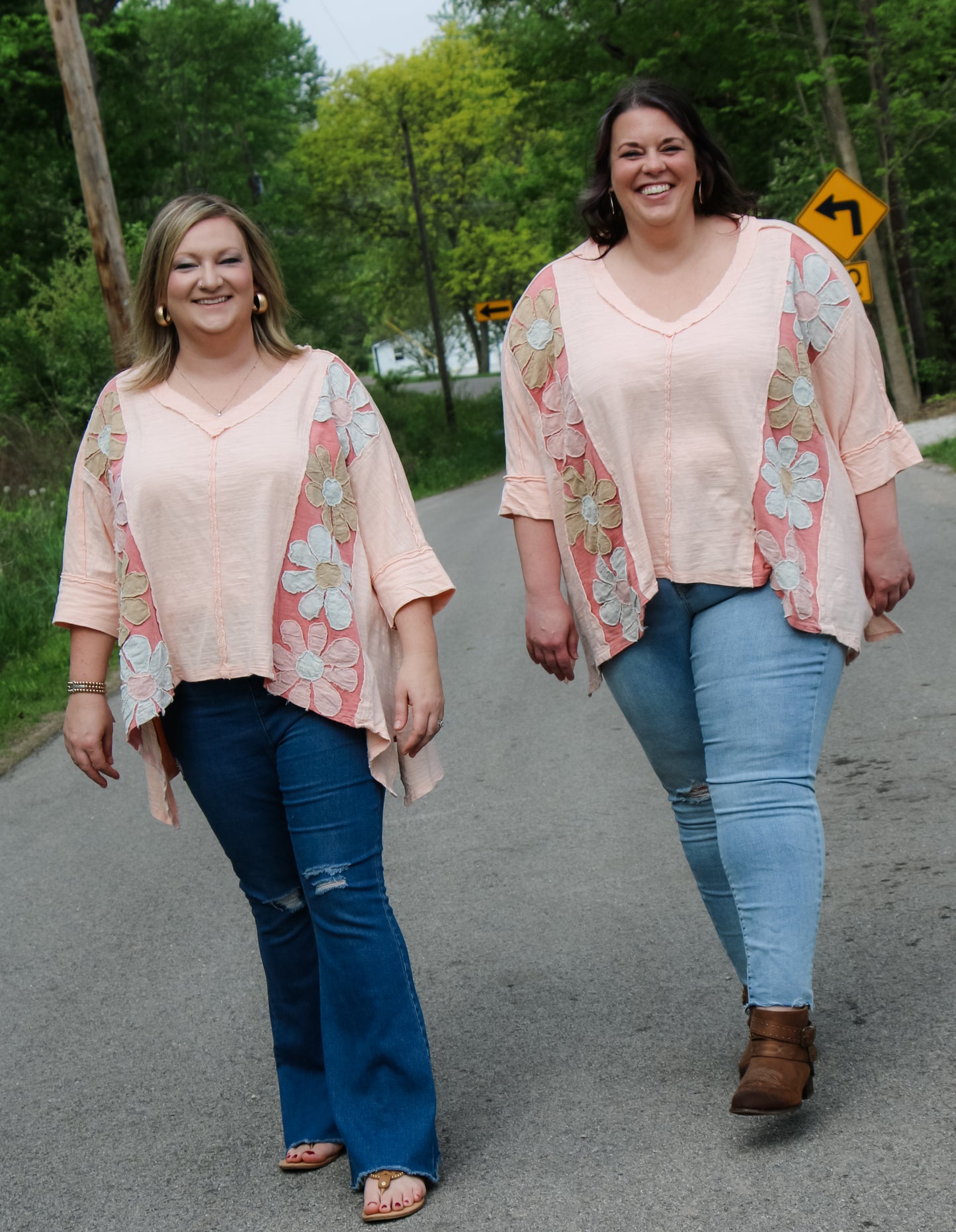 Oversized Daisy Oli and Hali Blouse