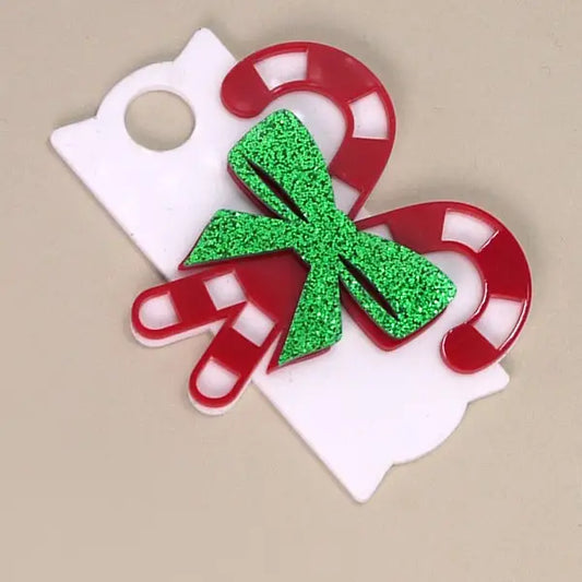 Tumbler Topper - Candy Cane