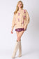 Ribbon & Boots Sequins Embroidery Sweatshirt