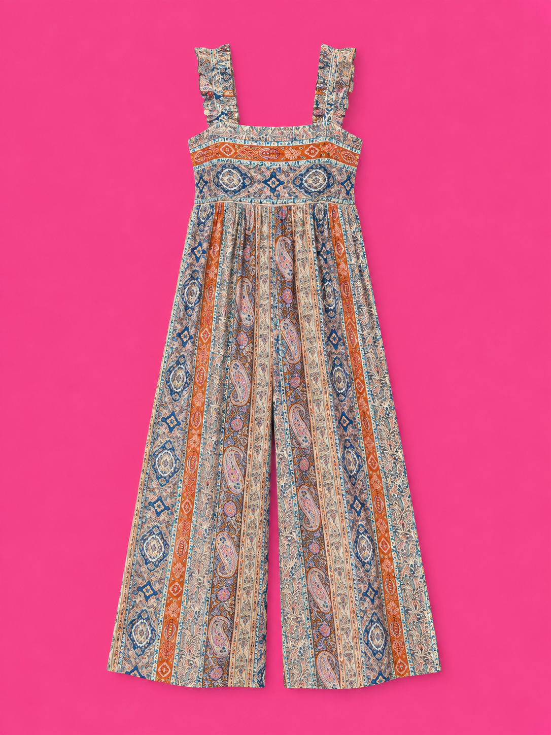 Boho Print Jumpsuit