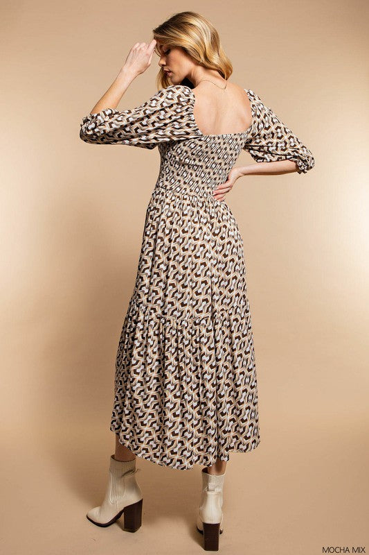 Geometric Daze Dress