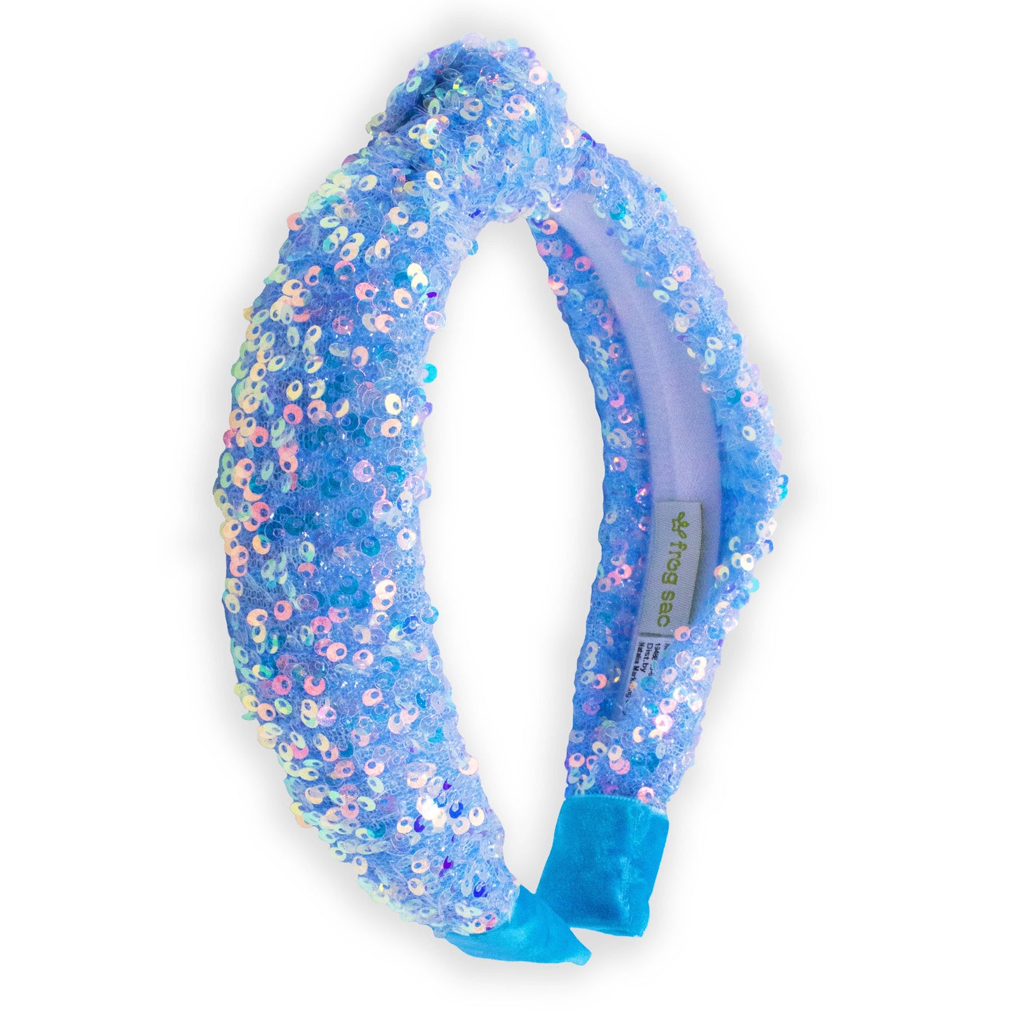 Kids Knot Headband - Rainbow Sequin Knotted Hair Accessories