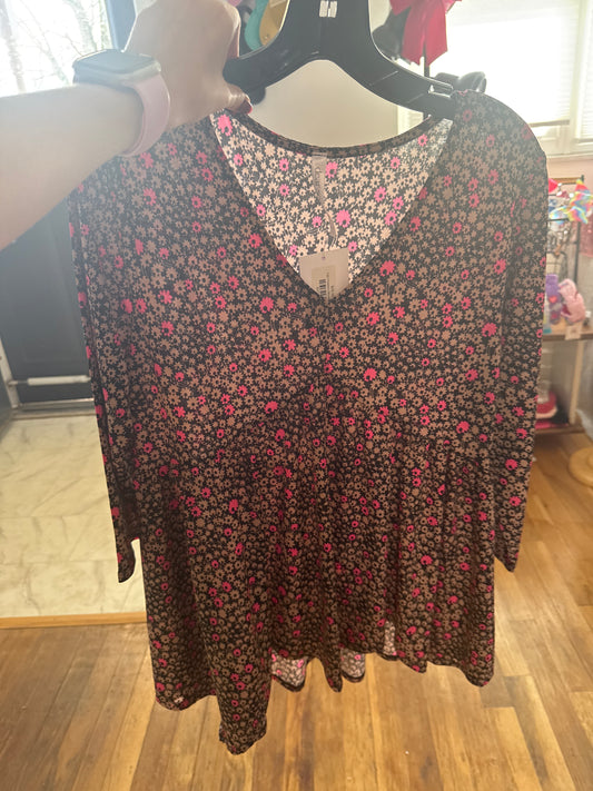 Fall Flowers Blouse