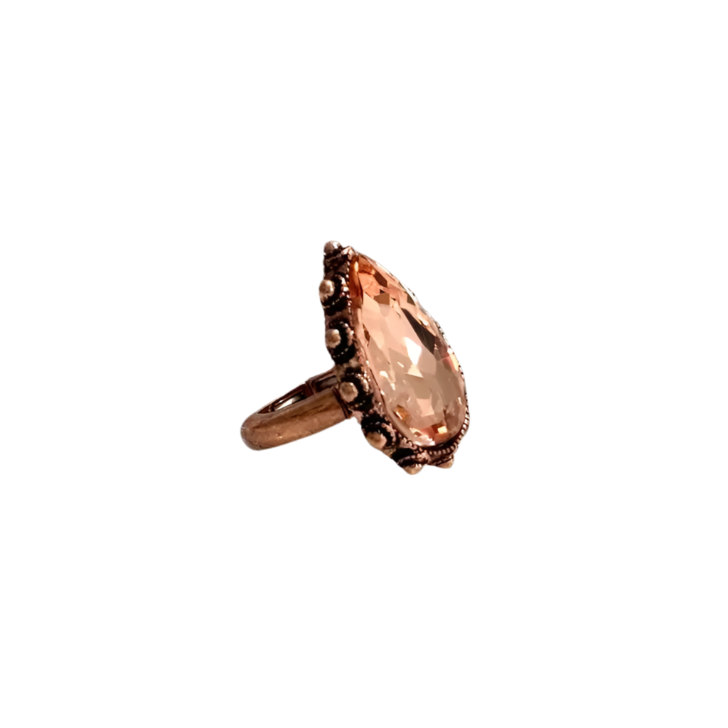 Teardrop Statement Stretch Ring