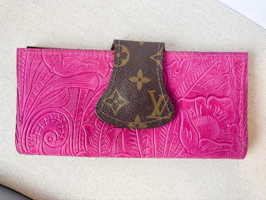 Pink Snap Wallet