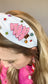 White Christmas Seed Bead Headband