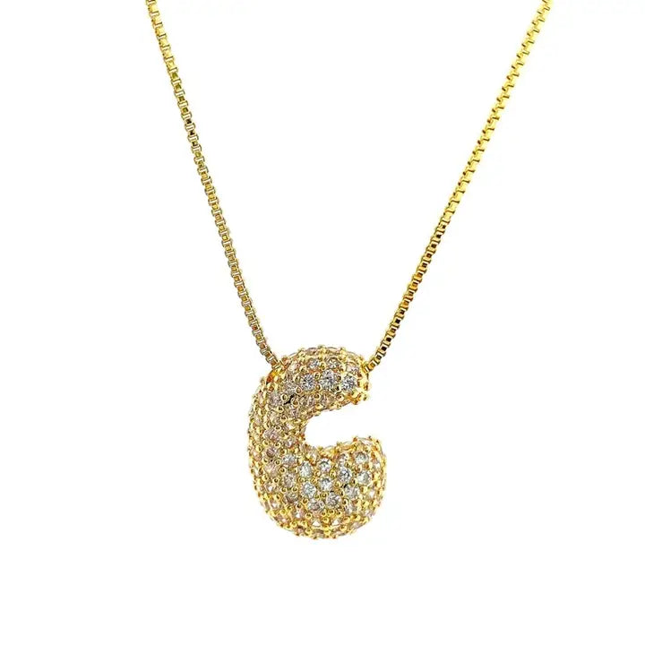 PRE-ORDER: Waterdrop Bubble 18K Gold Necklace